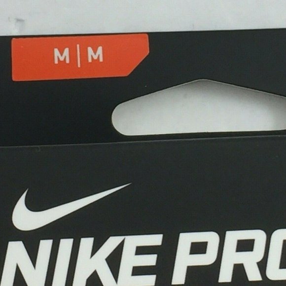 Nike Pro Ankle Sleeve 2.0 Black/White Adult Sz S,M - Picture 4 of 7